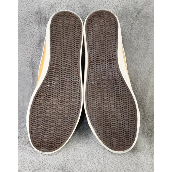 Primark Shoes Womans Size 7 Yellow Synthetic Casual Rainbow Lace Up Sneakers - Picture 6 of 8